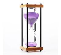 30 Minuti Grande Clessidra Metallo Sabbia Timer Casa Cena Camera Creativo Regalo