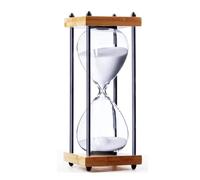 30 Minuti Grande Clessidra Metallo Sabbia Timer Casa Cena Camera Creativo Regalo