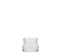 30 ml Vasetto cilindrico basso, vetro, imboccatura: Twist-Off (TO 43)