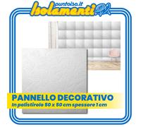 30 mq Pannello Decorativo Polistirolo Zagreb + Colla Unifix Eco Secchiello 6 KG