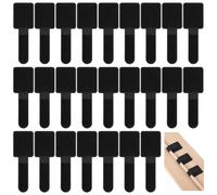 30 organizer per cavi sotto la scrivania, per cavi e cinghie | Fascette fermacavi resistenti, nere riutilizzabili, rimovibili non lasciano traccia, accessori organizer per casa e ufficio