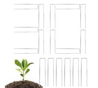 30 Pack Garden Stakes - Heavy Duty Galvanised Metal Pegs | Rust-Resistant Landscape Fabric Pins for Weed Membrane, Artificial Grass & Netting | 10 cm x 4 cm