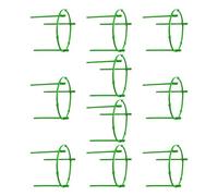30 Pali di supporto per piante da giardino Obelisco Staffa per piante rampicanti Outdoor Round Stem Hoop Flower Support Palo