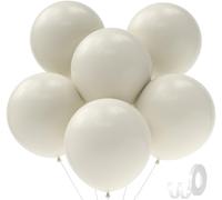 30 palloncini bianchi sabbia 45,7 cm, grandi palloncini in lattice spesso per compleanni, addio al nubilato, decorazioni per feste di nozze