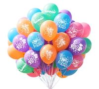 30 palloncini in lattice colorati con motivo a 2025 studenti della scuola elementare ABC 123 per decorazioni di ammissione alla scuola, per la cerimonia di apertura delle ragazze della scuola