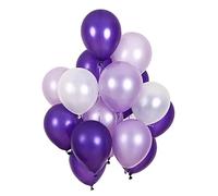 30 palloncini in lattice per matrimoni, compleanni, feste, 30 cm, viola