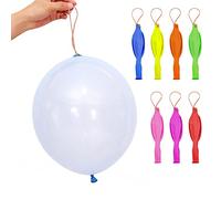 30 palloncini perforati per bambini, ideali per feste di compleanno all'aperto | Palloncino super spesso da 33 cm con elastico