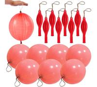 30 Palloncini Punch Perforati Robusti, XL Palloncini Grandi con Elastico, Punchball Balloons per Feste, Grandi Palloncino Perforat per Giochi All'aperto