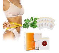 30 patch dimagranti per l'ombelico - Ridurre la circonferenza addominale, Detox cerotto per modellare la figura, supporto metabolico, delicato sulla pelle e unisex (A)