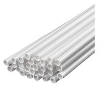 30 Pcs ABS Plastic Tube Diameter 2-4Mm, Hollow Rod Length 500Mm Suitable for DIY Handmade Sand Table Material, 2mm(Diameter 3mm)