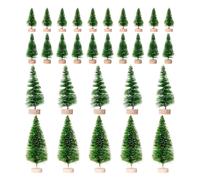 30 Pcs Albero Artificiale Decorazione Della Scrivania Per Il Desktop Vacanze