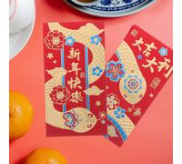 30 PCS Buste Per Contanti Il Capodanno Cinese Pacchetti Rossi Di