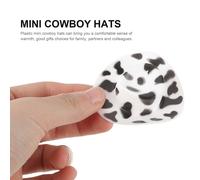 30 Pcs Cappello Cow Boy Cowboy Mini Cappelli Da Cowgirl Plastica