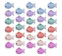 30 Pcs Decorazioni Acquario Figura Di Pesce Figurine Pesci Miniatura