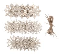 30 Pcs Decorazioni Fiocchi Di Neve Con Invernali Del Paese Delle Meraviglie