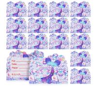 30 Pcs Forniture Per Feste Di Compleanno Con Sirene Invito Alla Festa