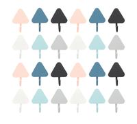 30 Pcs Ganci Attaccapanni Da Muro Appendiabiti Parete Gancio Per Il Bagno