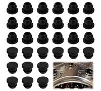 30 PCS Gomma per fornelli da Camper Compatibile con aste da 5 mm, Compatibili con Smev Thetford Dometic, Piedini Antiruggine per Supporti Pentole, Gommini di Ricambio per Griglie Cucina Roulotte