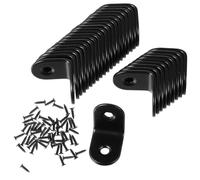 30 Pcs Heavy Duty Metal Shelf Staffe Acciaio Inox Angolari Metallo Per Mobili