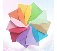 30 Pcs Mini Busta Buste Lettere Colorate Custodia Per Carte Colorata