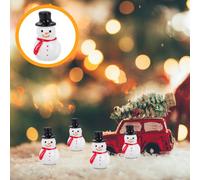 30 Pcs Ornamenti Del Pupazzo Di Neve Accessori Per Il Giardino Delle Fate