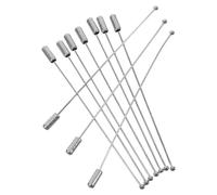 30 Pcs Perni in Acciaio Inossidabile Spilla Fiore All'occhiello Con Estremità
