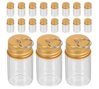 30 Pcs Portachiavi Mini Barattolo Degli Incantesimi Vaso Dei Desideri