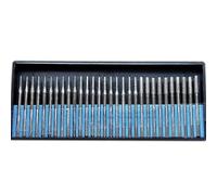 30 PCS Set 10 PCS. 1 mm 10pz. 2 mm 10 PCS. 3 mm Diamond Drill Bit CYLI ndrical Burr Kit Jewelry Beach Sea Glass Shells gemstones Lapidario 30pcs. 1 mm 2 mm 3 mm (1/8) by Nana