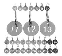 30 Pcs Set Di Tag Etichette Numerate Per Chiavi Etichetta Chiave