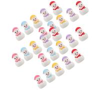 30 Pcs Statuette Del Villaggio Invernale Miniature Giardino Delle Fate