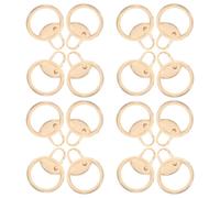 30 Pcs Tiretto Cerniera Lampo Linguetta Della Cappotto Testa Con Metallo