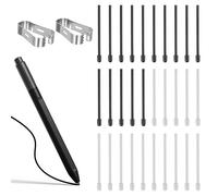 30 pennini per penna stilo, pennini per Samsung, punte di ricambio per touch screen, sostituzione liscia, precisione migliorata per il disegno digitale, con 2 strumenti di smontaggio, per accessori di