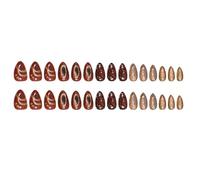 30 Percento Mandorle Pressa Su Chiodi Farfalla Francese Acrilico Falso Adesivi Artificiali Falso Bacchetta Donna Chiodo Falso