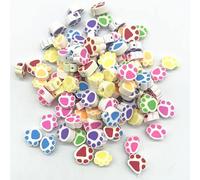 30 pezzi 10 mm Mix Color Polymer Clay Spacer Loose Beads for Jewelry Making DIY Bracelet Accessories #03 Utili e alla moda