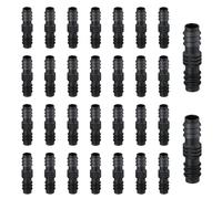 30 Pezzi 16mm Raccordi per Tubi Irrigazione, Connettori per Tubi Flessibili in Plastica, Kit Irrigazione a Goccia, Raccordi per Ala Gocciolante, Diritte per Sistema di Irrigazione