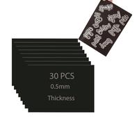 30 pezzi 17,8 x 12,7 cm di gomma morbida magnete foglio per metallo fustelle di stoccaggio Orangize artigianato strumento Scrapbooking arti e mestieri tappetini di posizionamento flessibili spessore