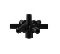30 Pezzi 6 mm interfaccia 4/5/6/7 Vie Multi-Giunto deviatore Tubo Flessibile connettore dell'Acqua Accessori for Il Collegamento di Tubi di irrigazione da Giardino(7 Way)