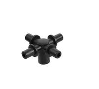 30 Pezzi 6 mm interfaccia 4/5/6/7 Vie Multi-Giunto deviatore Tubo Flessibile connettore dell'Acqua Accessori for Il Collegamento di Tubi di irrigazione da Giardino(4 Way)