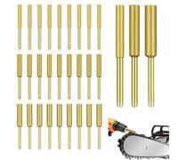 30 Pezzi Affilatrice per Motoseghe Diamantate, Affila Catena Motosega, 4mm 4,8mm 5,5mm, per Affilare Motoseghe e Lucidare Giada