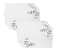 30 Pezzi Buste Invito Matrimonio Kraft per Biglietti, Mini Formato