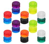 30 Pezzi Cappuccio Interruttore Pedale in Plastico | Protegge Pedali da Graffi e Danni, Impugnatura Antiscivolo, per Chitarristi e Setup Live