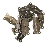 30 Pezzi Cerniere Antiche per Mobili Vintage in Lega Nere | Mini Cerniere per Modellismo, per Scatole di Legno e Ufficio, Facili da Installare, Pratiche e Retro