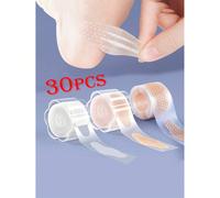 30 pezzi Cerotti idrogel per vesciche - Toppe in gel impermeabili per la cura dei piedi, per alleviare attrito, vesciche e abrasioni ai piedi - Toppe imbottite per sollievo dal dolore - Ideali per spo