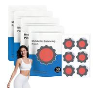 30 Pezzi Cerotti Naturali per il Benessere, Supporto per l'Equilibrio Metabolico, Cerotti per l'Ombelico, Detox Naturale per il Corpo, Sostegno Delicato per Tutti i Tipi di Corpo (4 pcs)