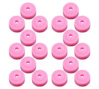 30 Pezzi Coperture Antipolvere in Silicone Rosa per Fresa Unghie | Riutilizzabili, Adatte a Punte e Alberi, per Postazione e Uso Domestico, Facile Manutenzione