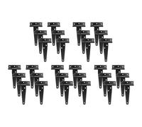 30 pezzi da 4 pollici cerniere a T-Strap cerniera rustica per cancello cerniera antiruggine porta cancello cerniere nere per, recinzione e