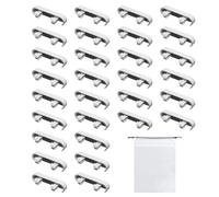 30 Pezzi Di Copertura Decorativa Del Foro Bianco, Annesso 1 Pezzo Di Borsa Per Il Ripostiglio, Coperchio Di Overlow Decorativo Del Lavandino, Accessori Per Porte E Finestre.