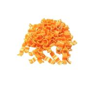 30 pezzi di diametro interno 2,7 mm 3 mm 4 mm 4,5 mm 5 mm anelli for zampe di uccelli in plastica con numerazione digitale for canarini, inseparabili, piccioni ecc.(Orange 30pcs,2.7mm)