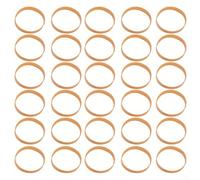 30 pezzi di fermi per freni da sci in gomma per attacchi snowboard che aiutano a tenere le braccia dei freni fuori strada durante la messa a punto