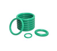 30 pezzi di O-ring di tenuta in fluorogomma resistente alle alte temperature e all'olio, diametro interno 5mm, per sistemi idraulici, diametro esterno 7mm, diametro filo 1mm, 7x5x1mm